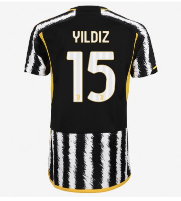 Juventus Kenan Yildiz #15 Replika Hjemmebanetrøje Dame 2023-24 Kortærmet